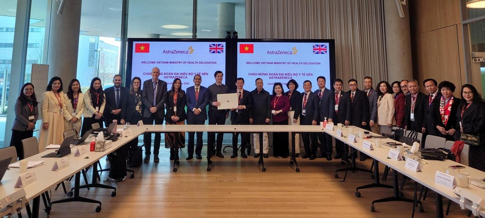 AstraZeneca cam kết đồng hành cùng Việt Nam nâng cao năng lực phòng ngừa các bệnh không lây nhiễm